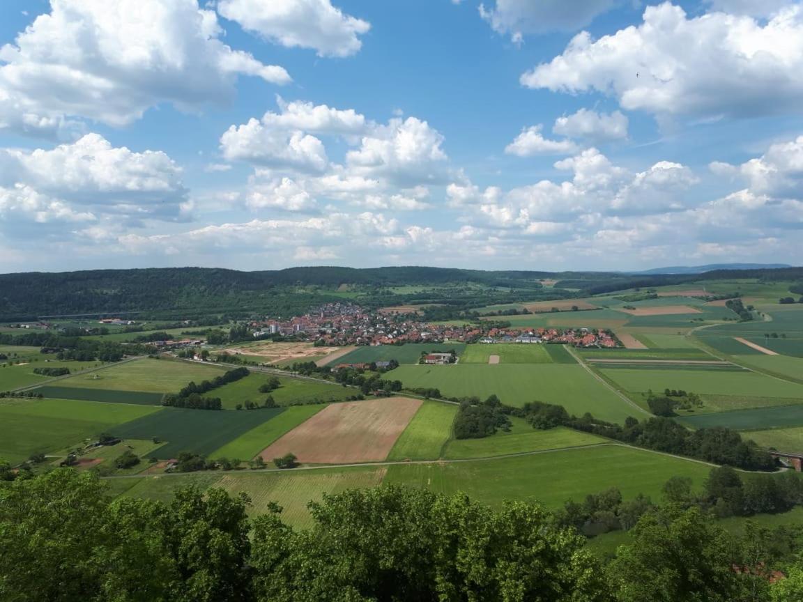 Moderne Altstadt-Ferienwohnung Hammelburg Exterior foto